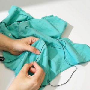 Projet couture accompagné lors d'un atelier sur mesure DoubleYou Couture